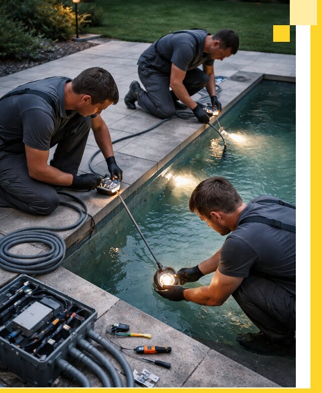 Профессиональное освещение бассейнов в Ноябрьске: дизайн и монтаж