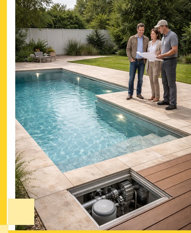 Плавательные бассейны под ключ в Ноябрьске от 810400 р., ЭриданНбс