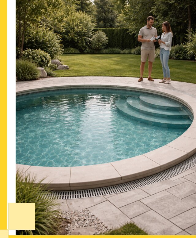 Круглые каркасные бассейны купить в Ноябрьске от 253250 р. | ЭриданНбс