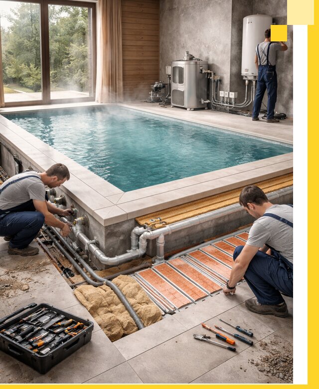 Проектирование и строительство тёплых бассейнов в Ноябрьске