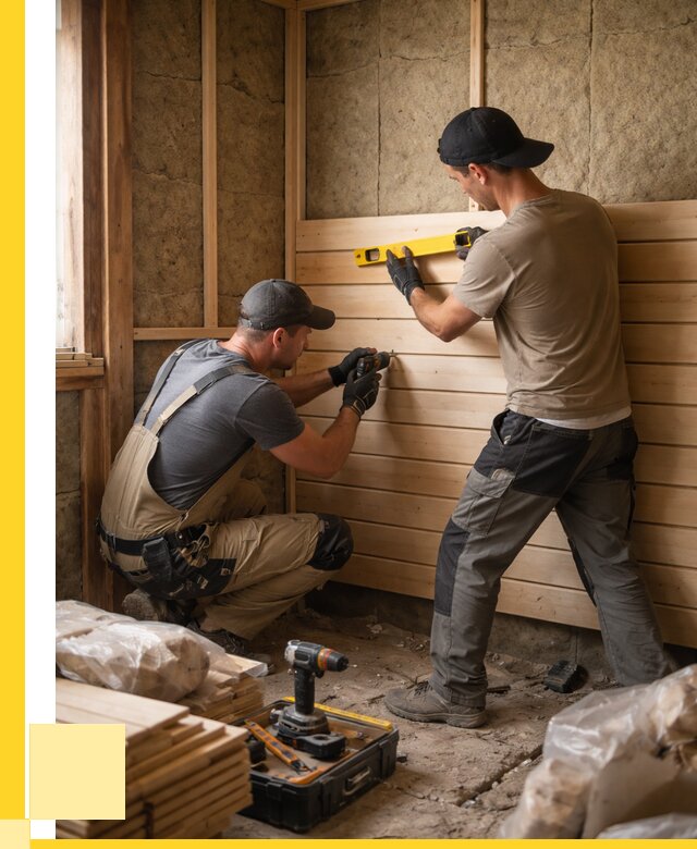 Ремонт саун в Ноябрьске под ключ от 20260 р. сейчас ЭриданНбс