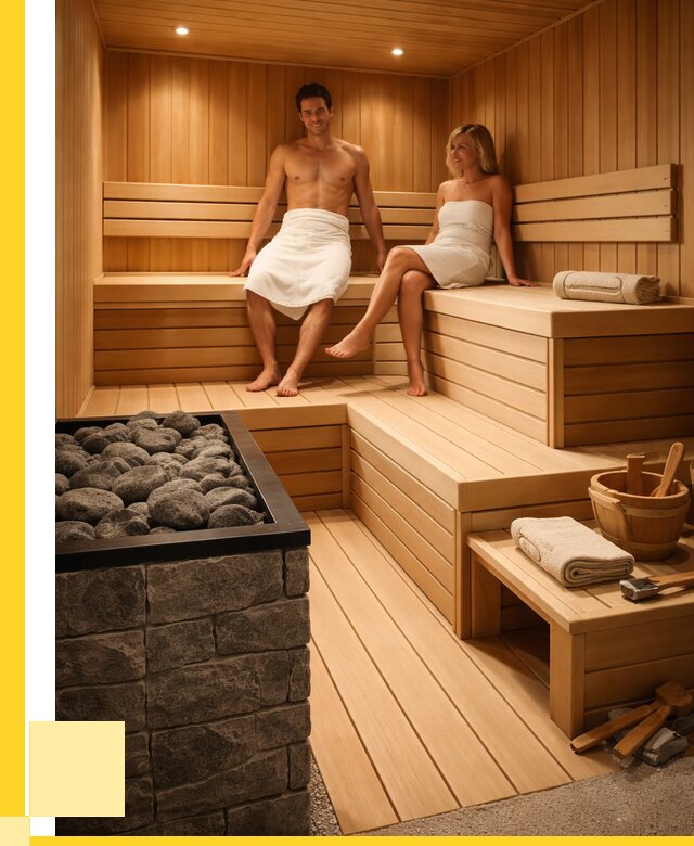 Отделка саун под ключ в Ноябрьске от 4559 р. | ЭриданНбс