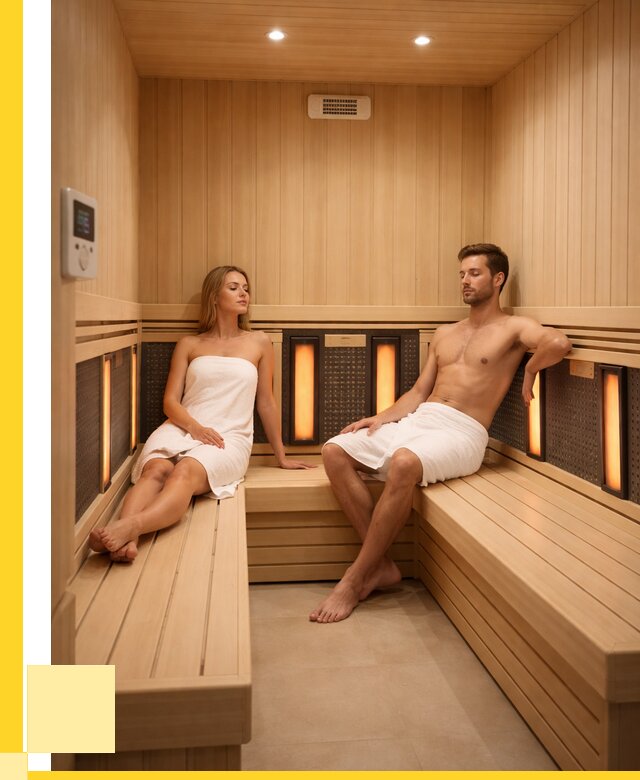 Инфракрасная сауна купить в Ноябрьске от 121560 р. ЭриданНбс