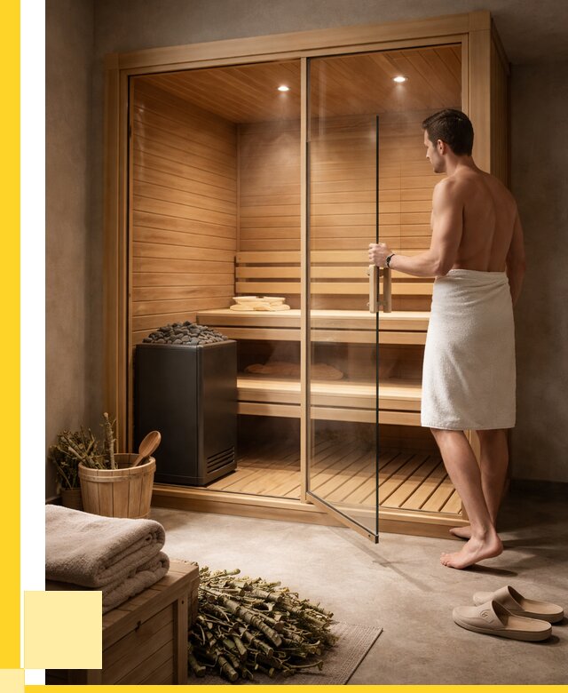 Купить мини сауны для дома в Ноябрьске от 70910 р. ЭриданНбс