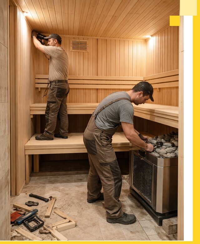 Купить сауну под ключ в Ноябрьске с монтажом и гарантией