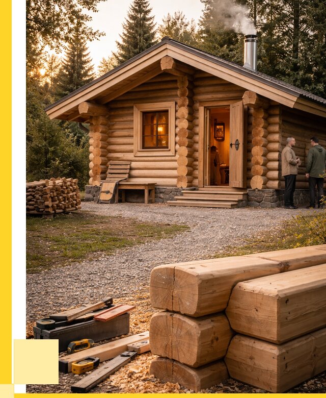 Строительство бань и комплексов в Ноябрьске от 455850 р.| ЭриданНбс