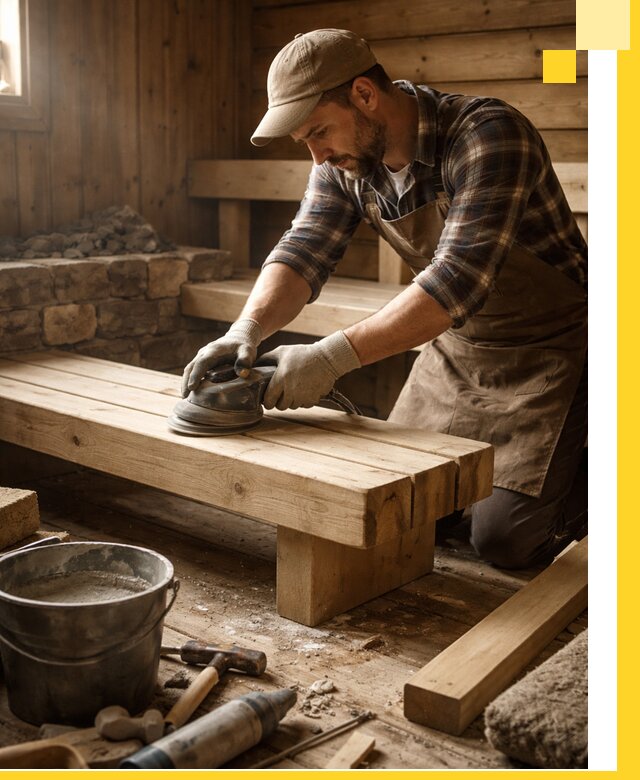 Ремонт бань под ключ в Ноябрьске с гарантией качества и сроков