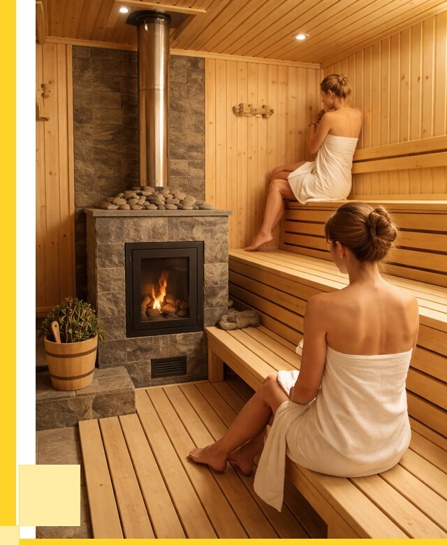 Отделка бани внутри в Ноябрьске от 2026 р. цена | ЭриданНбс