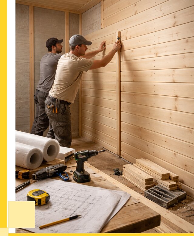 Обшивка бани вагонкой в Ноябрьске от 1216 р., ЭриданНбс