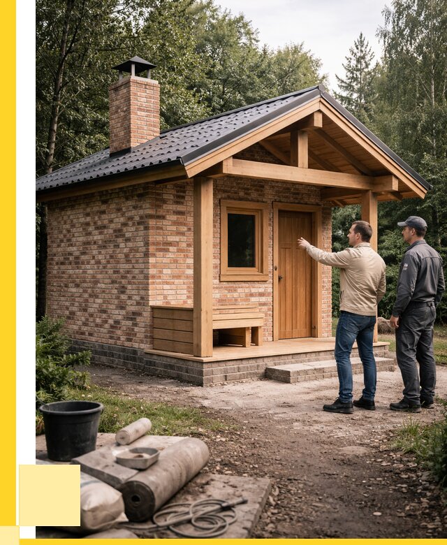 Кирпичные бани и печи в Ноябрьске от 354550 р. | ЭриданНбс