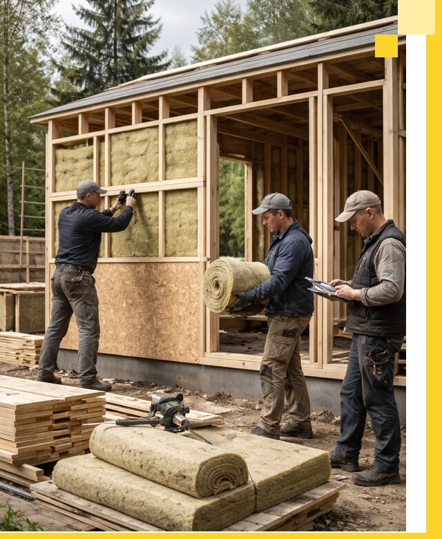 Проектирование и строительство каркасных бань в Ноябрьске под ключ