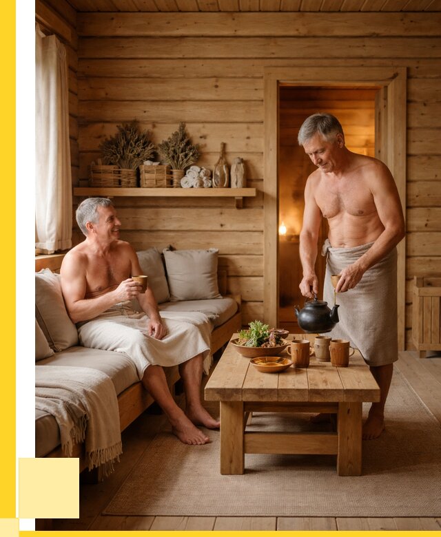 Бани с комнатой отдыха под ключ в Ноябрьске от 455850 р. | ЭриданНбс