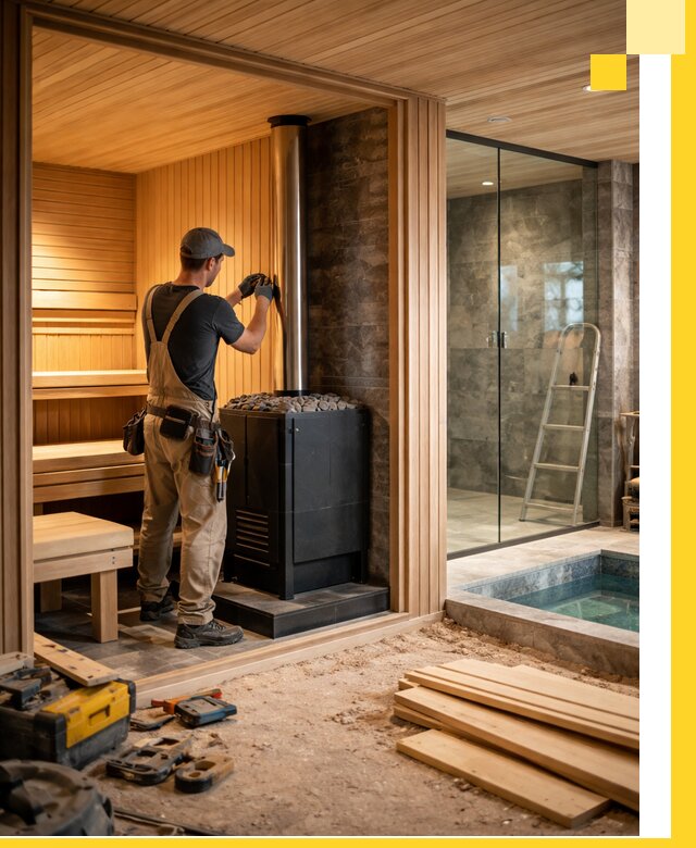 Полное строительство банных комплексов под ключ в Ноябрьске