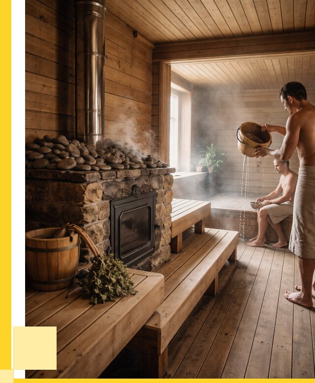 Интерьеры бань и обшивка изнутри в Ноябрьске от 86105 р. | ЭриданНбс