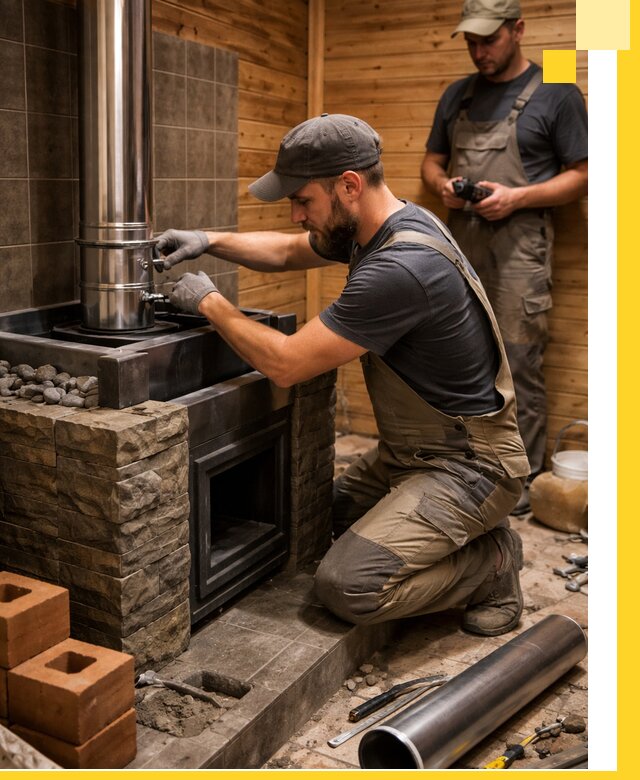 Изготовление и установка банных печей под ключ в Ноябрьске