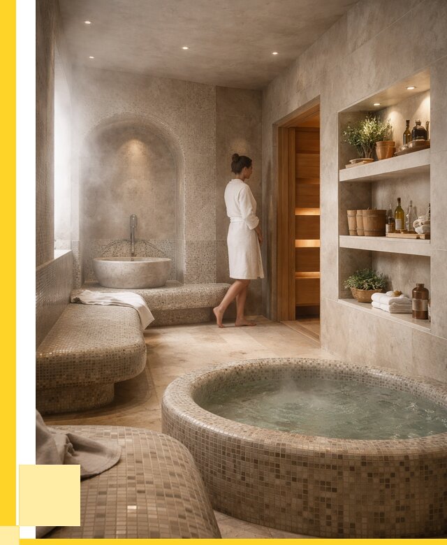 Строительство бани с хамамом в Ноябрьске от 759750 р. | ЭриданНбс