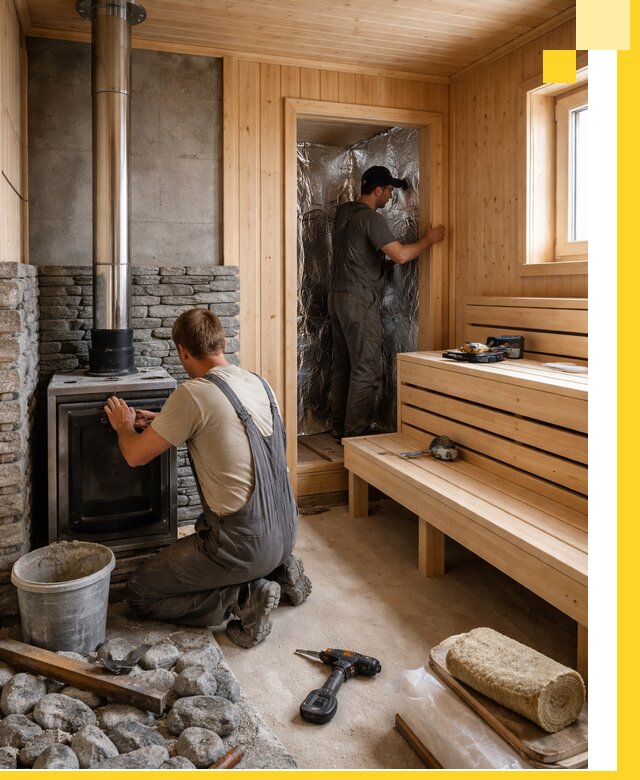 Строительство и изготовление бань под ключ в Ноябрьске