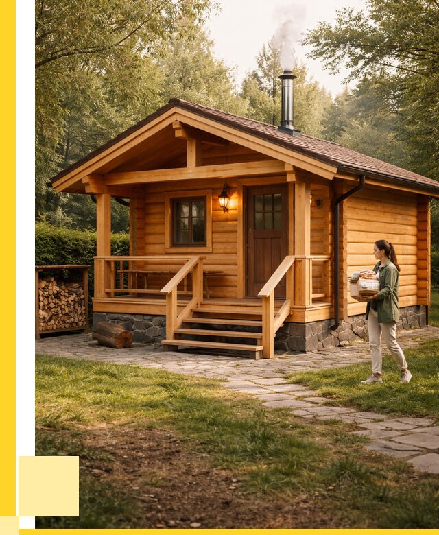 Купить баню под ключ в Ноябрьске от 658450 р. | ЭриданНбс