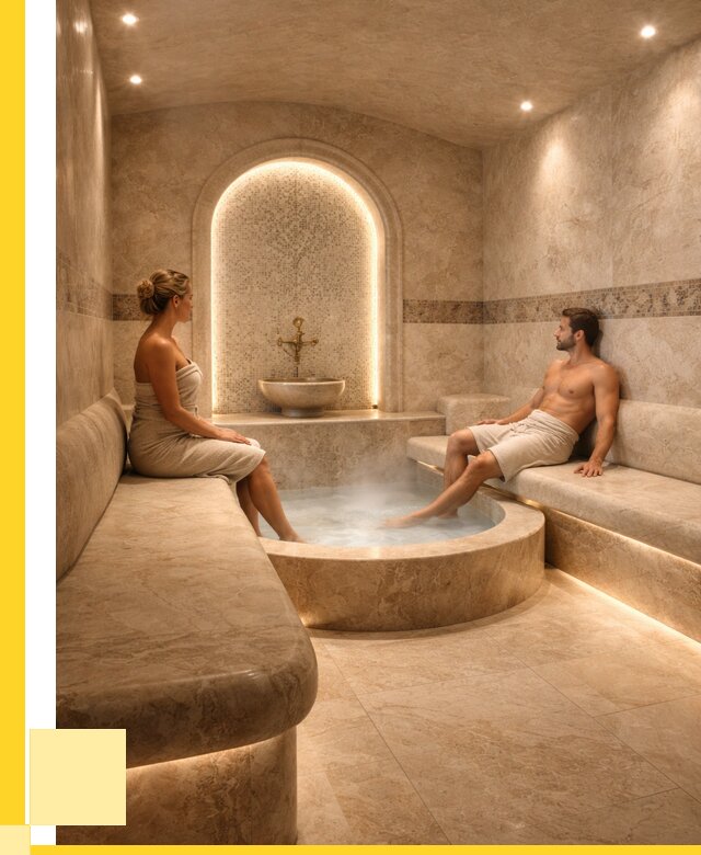 Хамам под ключ в Ноябрьске от 810400 р., строительство ЭриданНбс