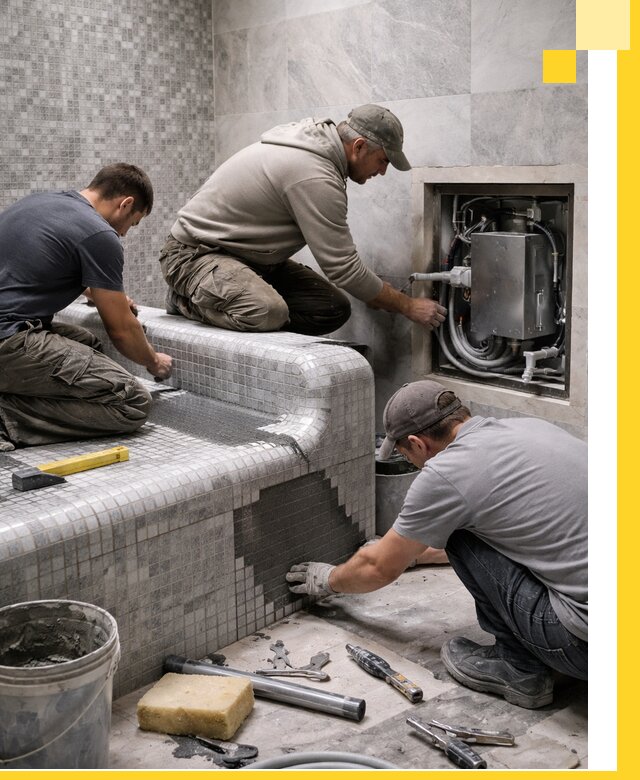 Проекты хамамов под ключ в Ноябрьске и дизайн и строительство