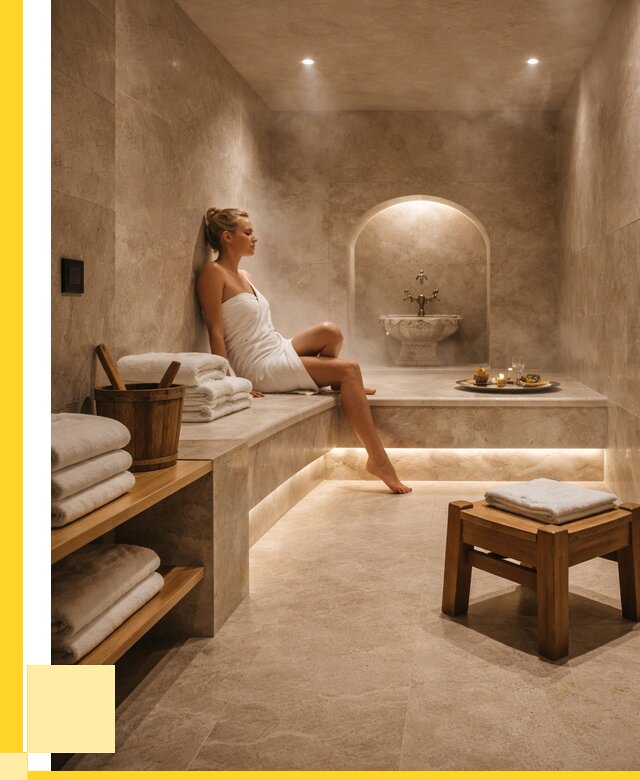 Хамам в квартире под ключ в Ноябрьске от 303900 р. | ЭриданНбс