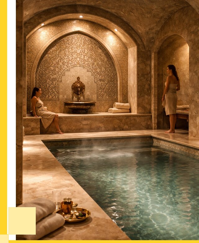 Хамам с бассейном под ключ в Ноябрьске от 861050 р. | ЭриданНбс