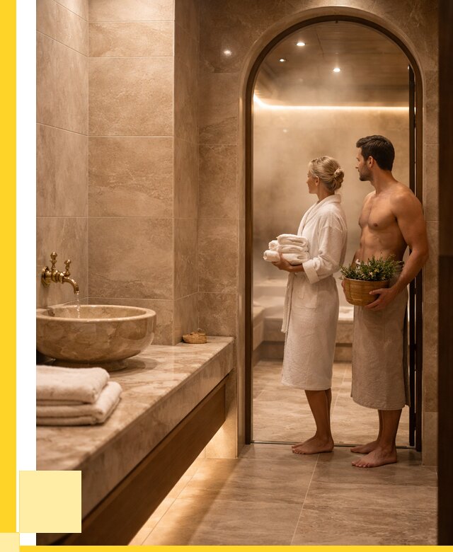 Проект и монтаж сауны и хамама в Ноябрьске от 354550 р., ЭриданНбс