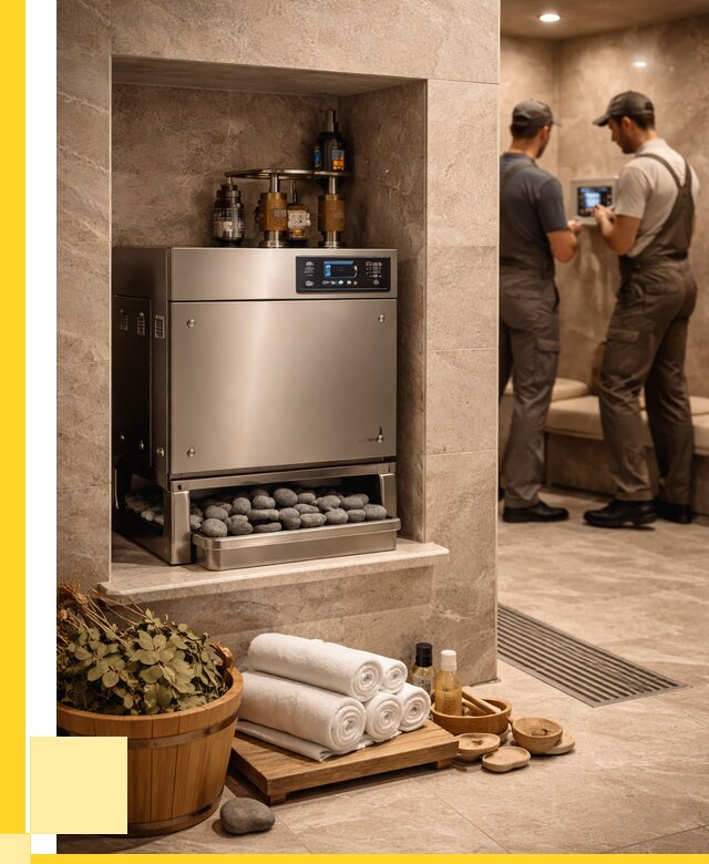 Парогенераторы для хамама в Ноябрьске от 75975 р. | ЭриданНбс