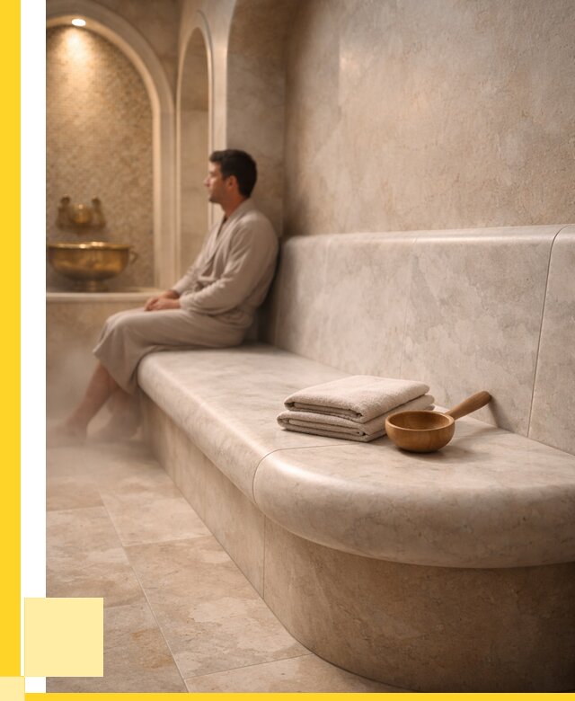 Сиденья для хамама в Ноябрьске под ключ от 12156 р. | ЭриданНбс