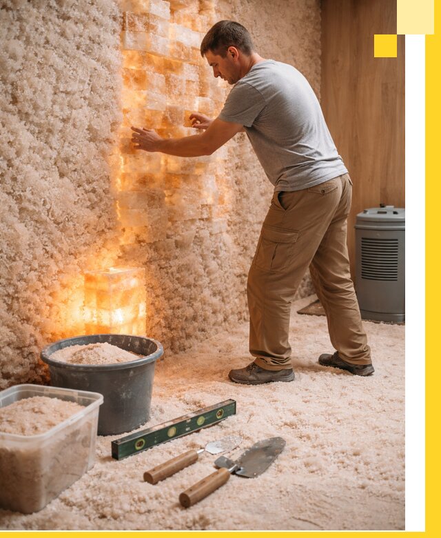 Проектирование и монтаж соляных комнат в Ноябрьске под ключ