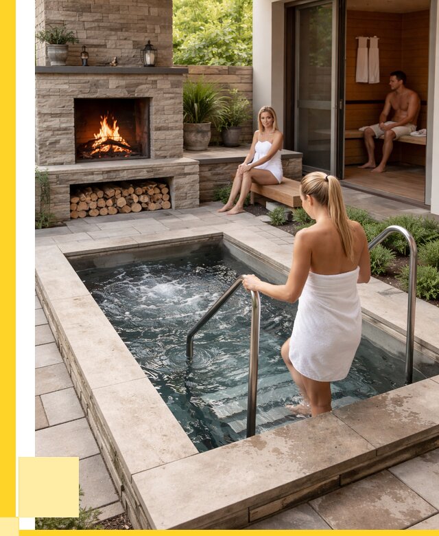 Холодные купели под ключ в Ноябрьске от 45585 р. | ЭриданНбс